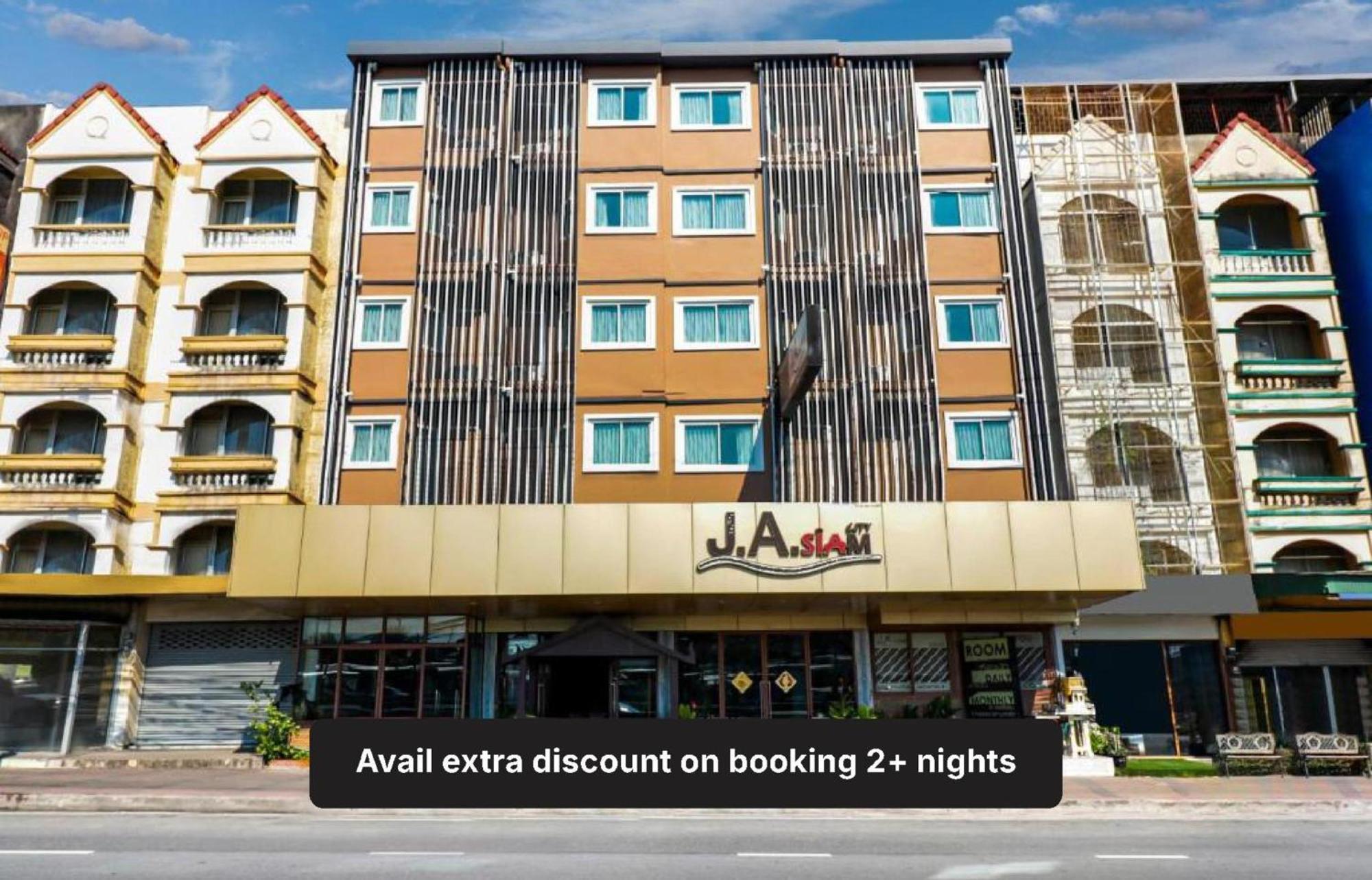 Collection O Ja Siam City Pattaya Exterior foto